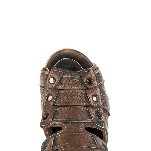 NEW FREEBIRD BY STEVEN Zeus Sandal’s Zane Black BOOT Size 7 Bohemian - Picture 11 of 12